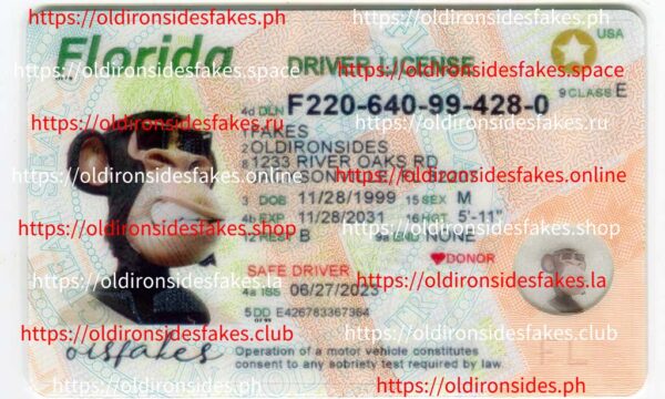 Florida Driver License(New FL O21 V2)