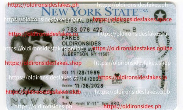 New York Driver License(New NY 2022 CDL PolyCard)