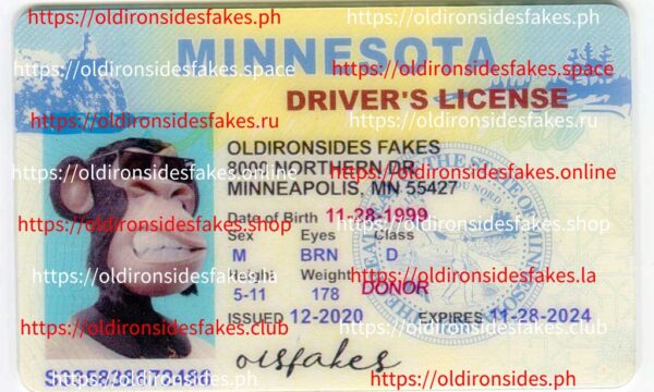 Minnesota Driver License(Old MN)