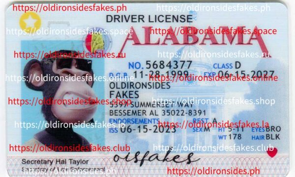 Alabama Driver License(AL)
